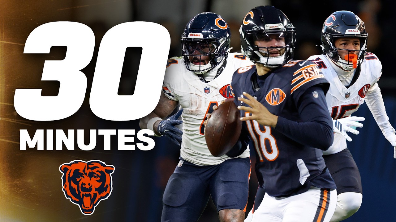 30 Minutes of Caleb, Swift, and Odunze HLs 2025 Season