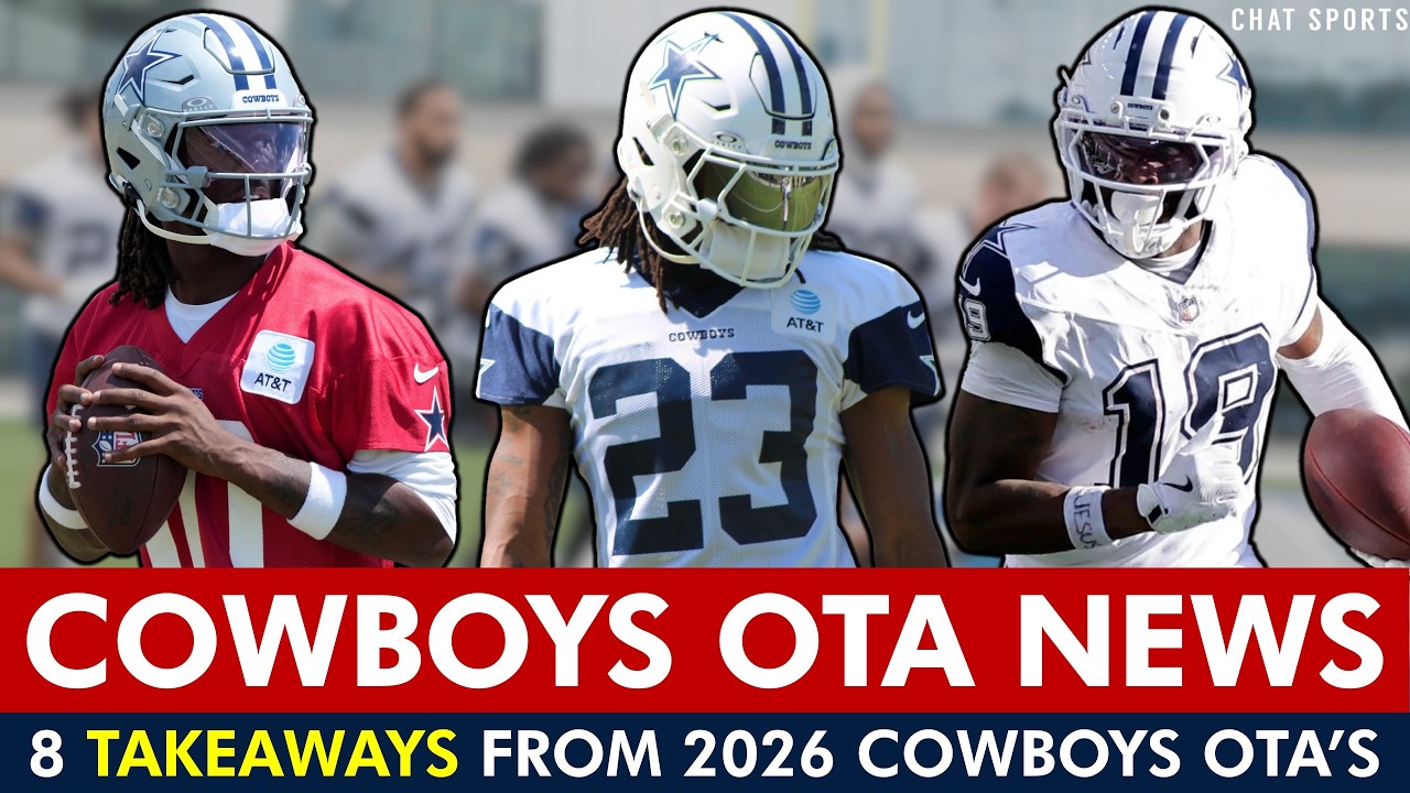 8 Cowboys OTAs Takeaways Ft. Jaydon Blue, Shavon Revel, Phil Mafah, Caelen Carson & Ryan Flournoy