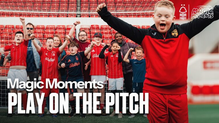 A heartwarming day of Magic Moments at the City Ground!