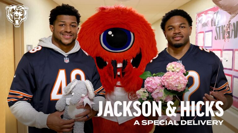 A special delivery for newborn families Chicago Bears