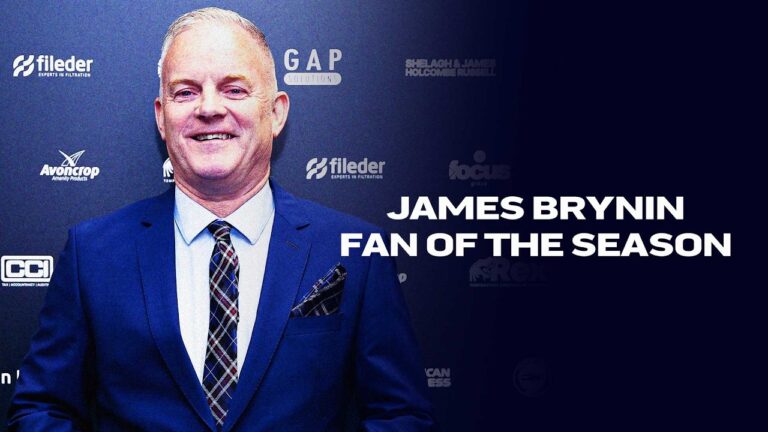 Alan Welsh Dundee based Brighton fan wins James Brynin Fan of the Season Award