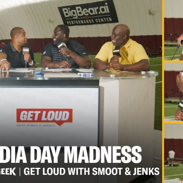 All Smiles On Media Day With Johnny Newton, Bill Croskey-Merritt, And More Get Loud Commanders