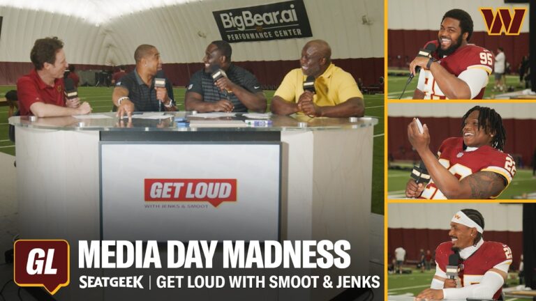 All Smiles On Media Day With Johnny Newton, Bill Croskey-Merritt, And More Get Loud Commanders