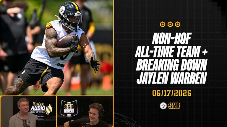 All-Time Non-HOF Team Breaking Down Jaylen Warren SNR Drive (June.17) Pittsburgh Steelers