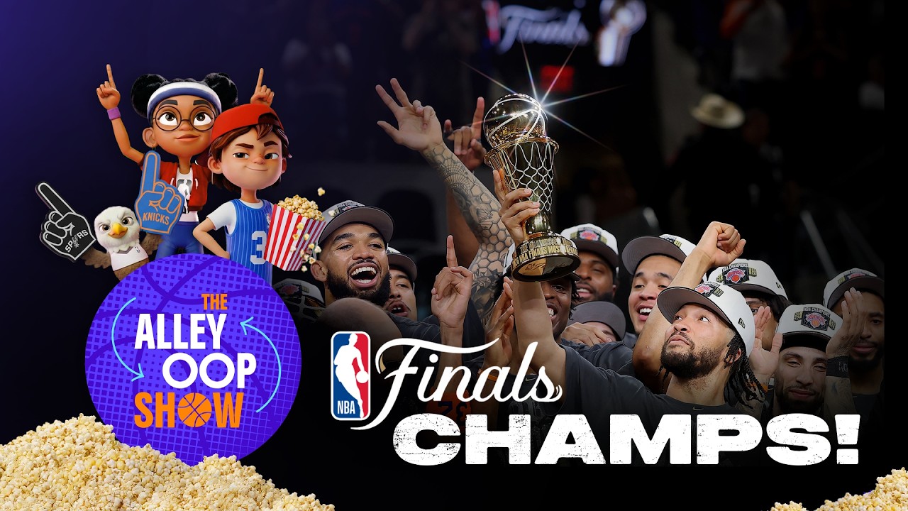 Alley & Oop Celebrate the Finals! Learn About the Knicks Championship Run & More NBA Kids Show