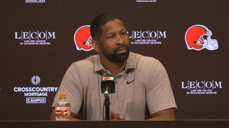 Andrew Berry Press Conference Cleveland Browns
