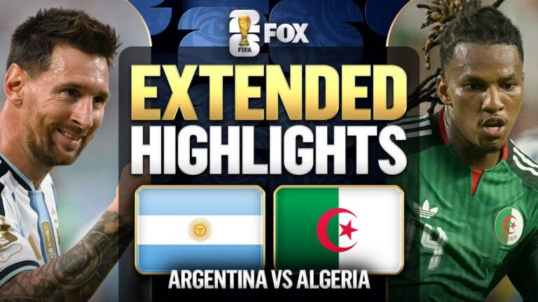 Argentina vs Algeria Extended Highlights 2026 FIFA World Cup