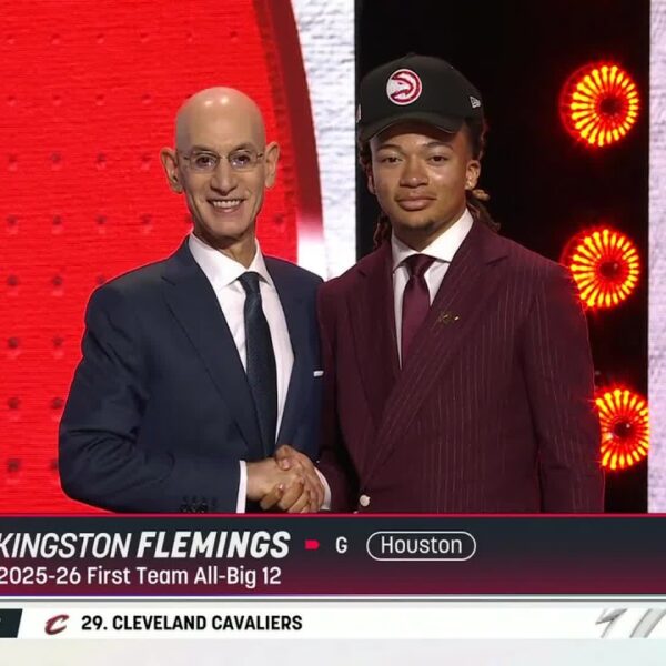 Atlanta Hawks Select Kingston Flemings with 8th Pick in First Round Full Pick & Interview