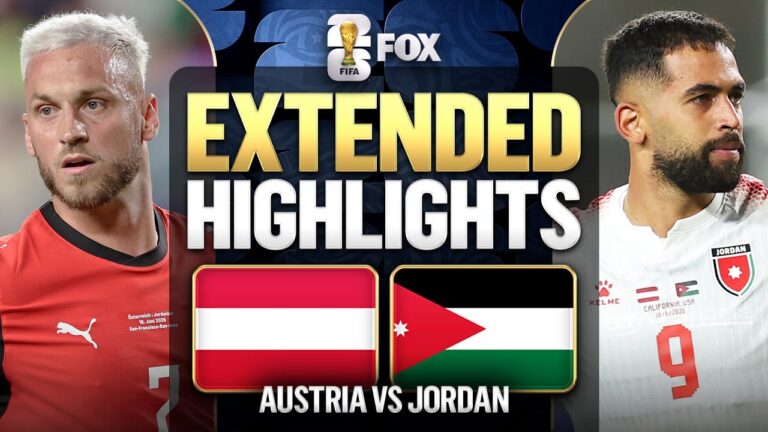 Austria vs Jordan Extended Highlights 2026 FIFA World Cup