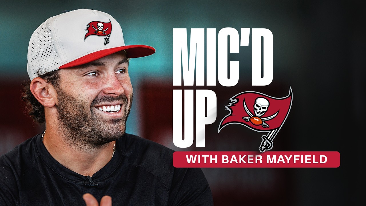 Baker Mayfield Mic’d Up at His 2026 Youth Football Camp Tampa Bay Buccaneers