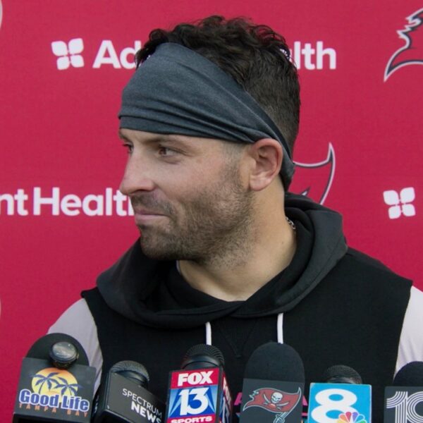 Baker Mayfield: You Can Feel the Energy Press Conference Tampa Bay Buccaneers