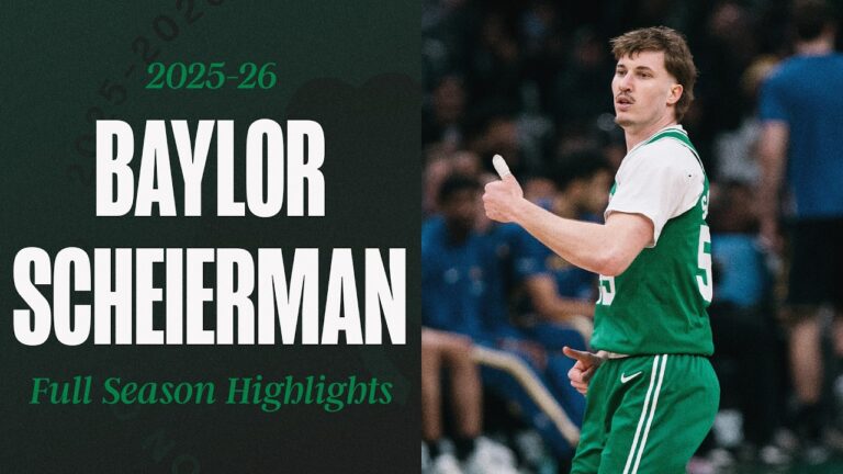 Baylor Scheierman 2025-2026 Full Season Highlights