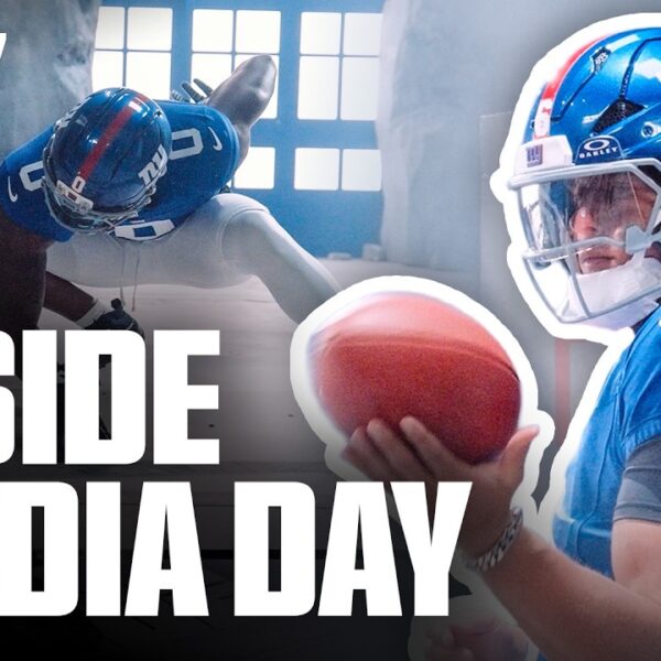 Behind the Scenes 2026 Media Day New York Giants