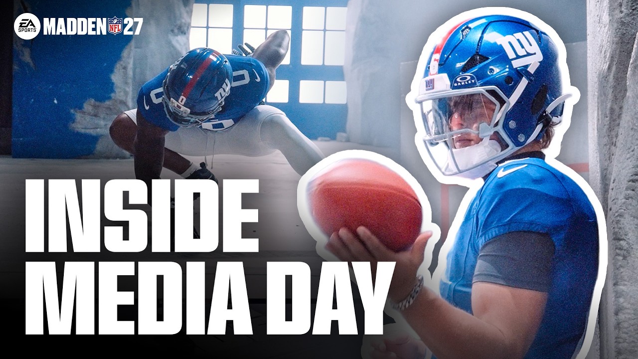 Behind the Scenes 2026 Media Day New York Giants