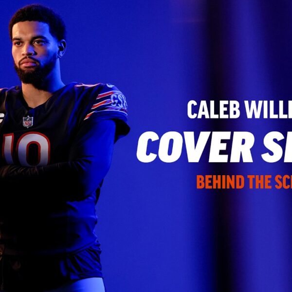 Behind the Scenes: Caleb Williams’ EA SPORTS Madden NFL 27 cover shoot Chicago Bears