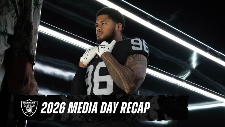 Behind the Scenes of Raiders 2026 Media Day