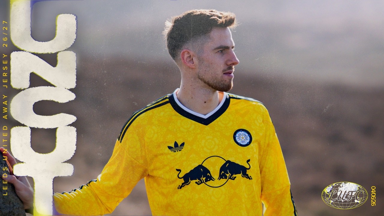 Behind-the-scenes on the Leeds United 2026 27 away shirt shoot