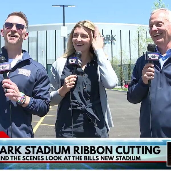 BEHIND THE SCENES: The Bills NEW HighMark Stadium Ribbon Cutting Ceremony and Tour