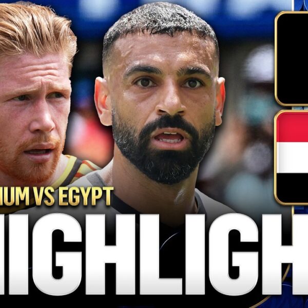 Belgium vs Egypt Highlights 2026 FIFA World Cup