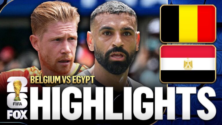 Belgium vs Egypt Highlights 2026 FIFA World Cup