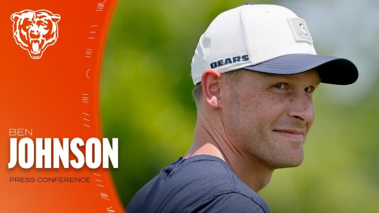 Ben Johnson on player development during OTAs Press Conference