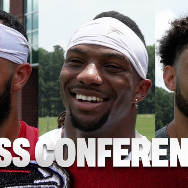 Bijan Robinson, Drake London & others address the media after day two of minicamp Press Conference