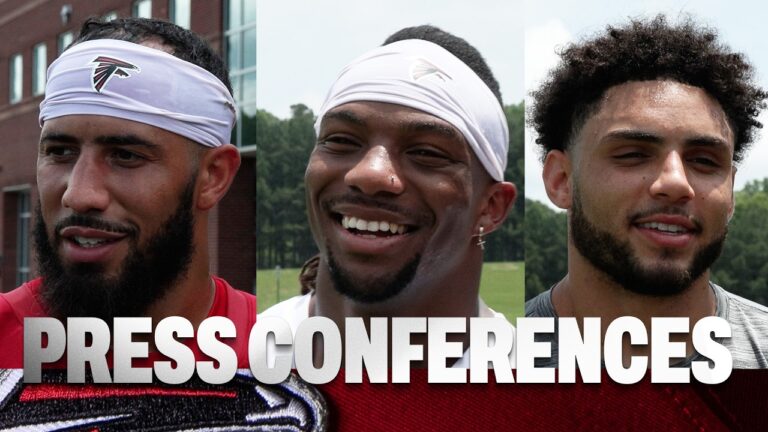 Bijan Robinson, Drake London & others address the media after day two of minicamp Press Conference