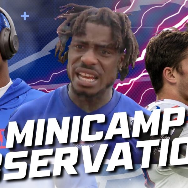 Bills Minicamp OBSERVATIONS: CJ Gardner-Johnson’s ENERGY, Josh Palmer’s PERSPECTIVE & injury update