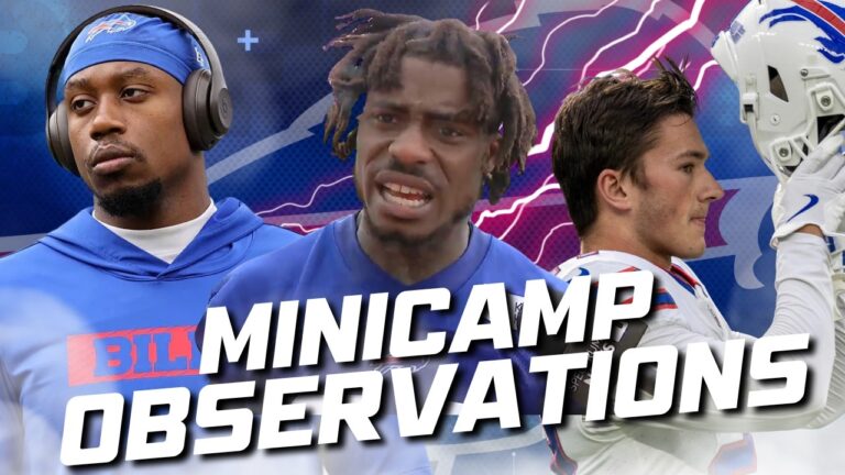 Bills Minicamp OBSERVATIONS: CJ Gardner-Johnson’s ENERGY, Josh Palmer’s PERSPECTIVE & injury update