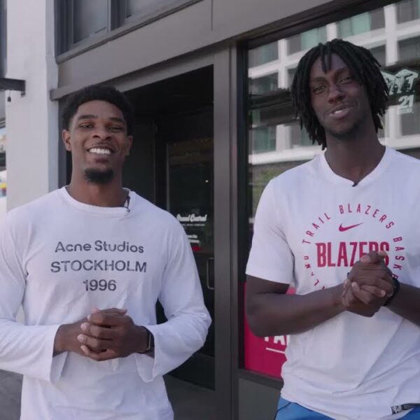 Bowling with Scoot Henderson and Sidy Cissoko Portland Trail Blazers