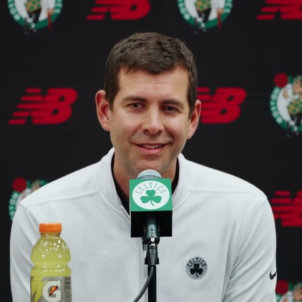Brad Stevens discusses Jaylen Brown and first round pick Chris Cenac Jr. following 2026 NBA Draft