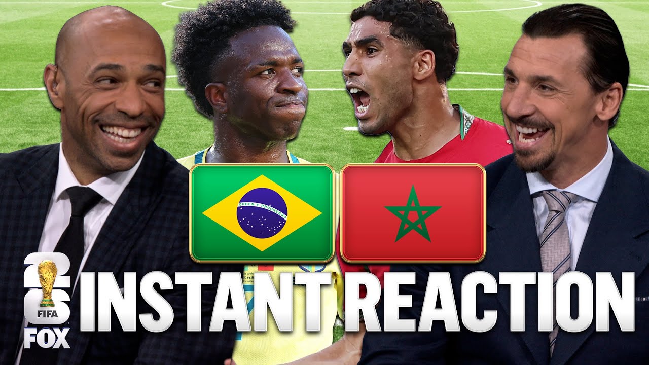 Brazil DRAWS Against Morocco Should Brazil be Satisfied? Zlatan, Thierry Henry & more REACT