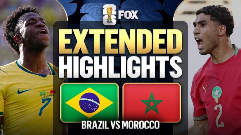 Brazil vs Morocco Extended Highlights 2026 FIFA World Cup