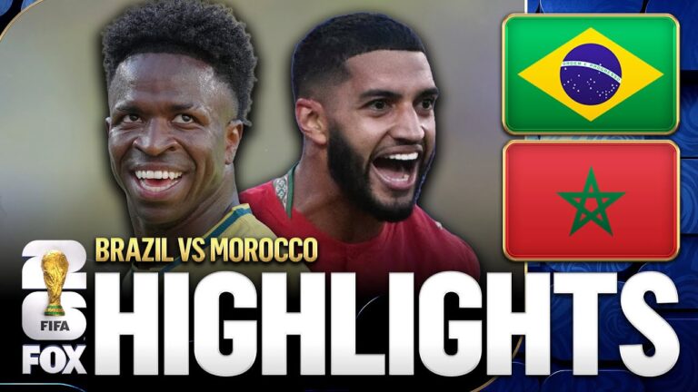 Brazil vs Morocco Highlights 2026 FIFA World Cup