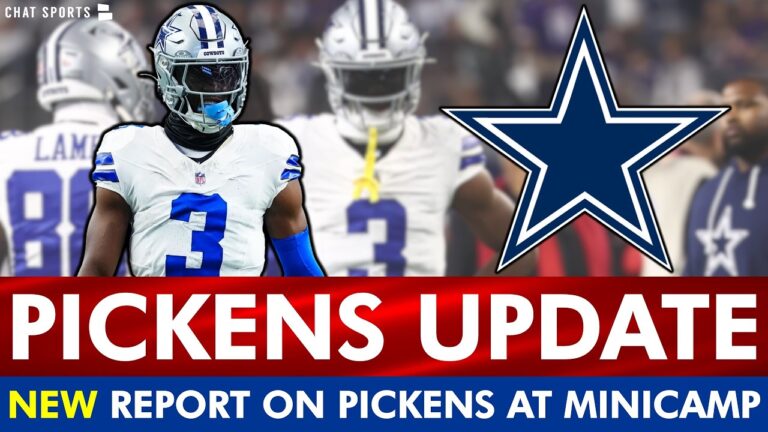 BREAKING: Cowboys Get HUGE News On George Pickens Before Cowboys Mandatory Minicamp