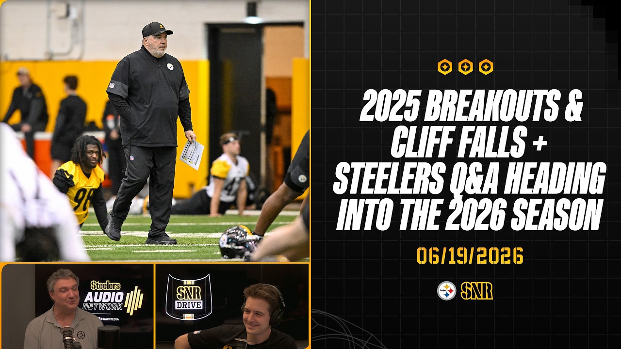 Breakouts & Cliff Falls Steelers Q&A Heading Into 2026 SNR Drive (June.19) Pittsburgh Steelers