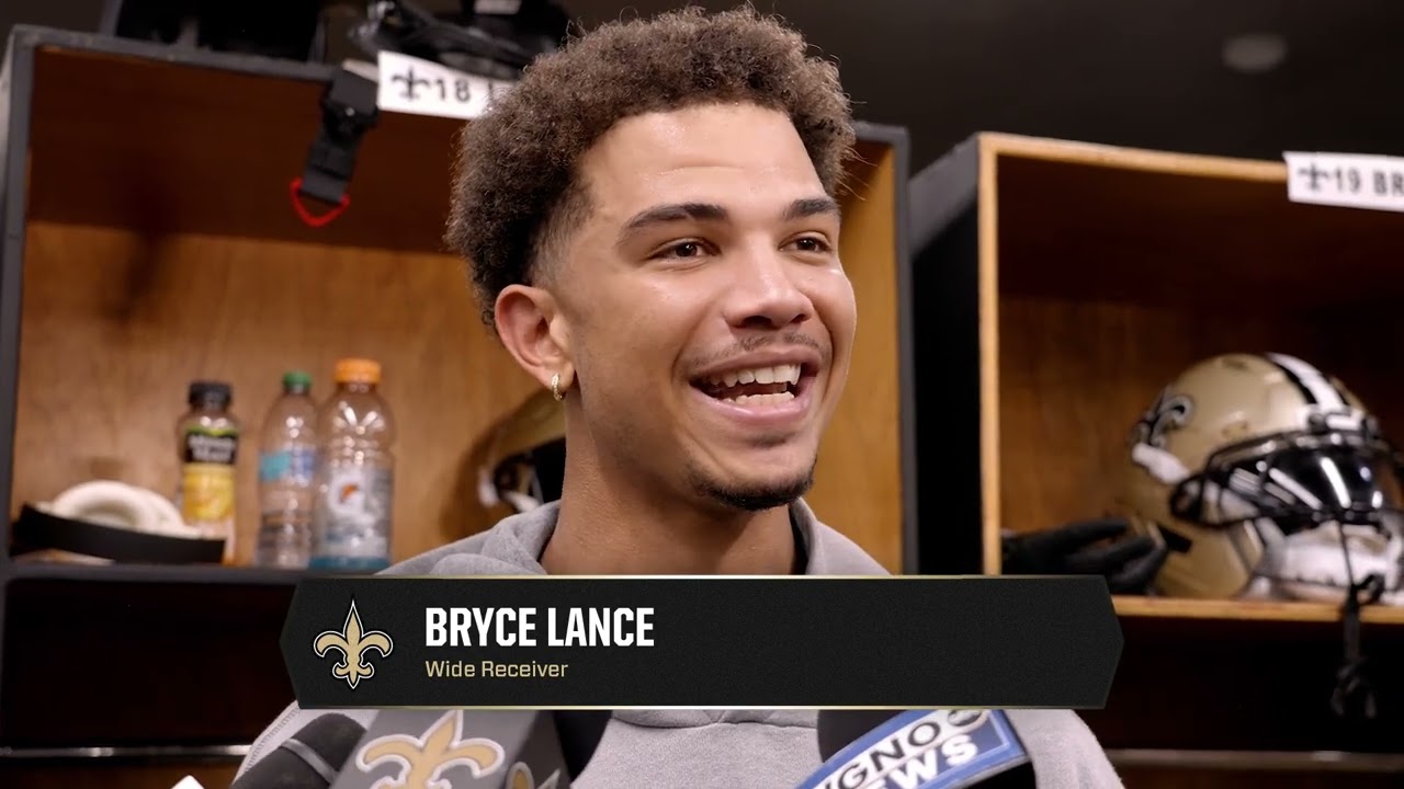 Bryce Lance on working with fellow rookie receivers, growth Saints Minicamp 2026
