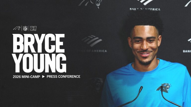 Bryce Young: I love the energy Carolina Panthers