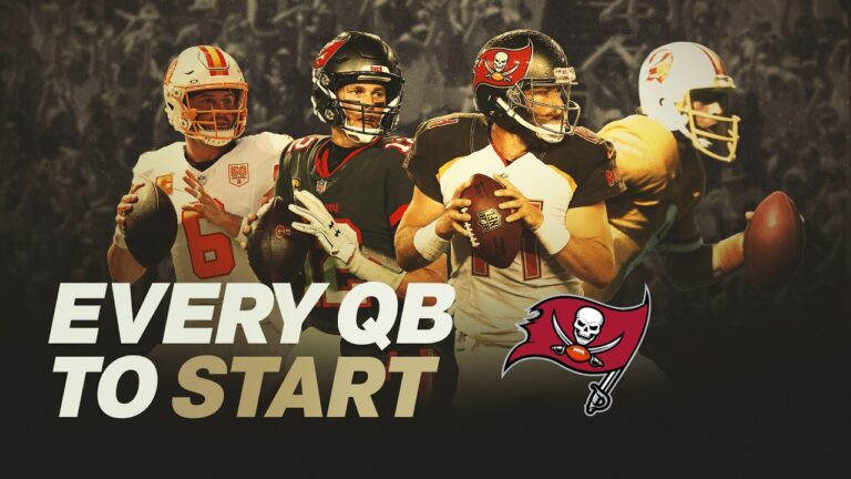Buccaneers FULL QB History Since 1976!