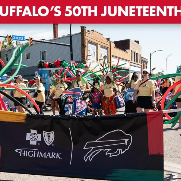 Buffalo Bills and Highmark BCBS Staff Unite for Buffalo’s 50th Juneteenth Celebration!