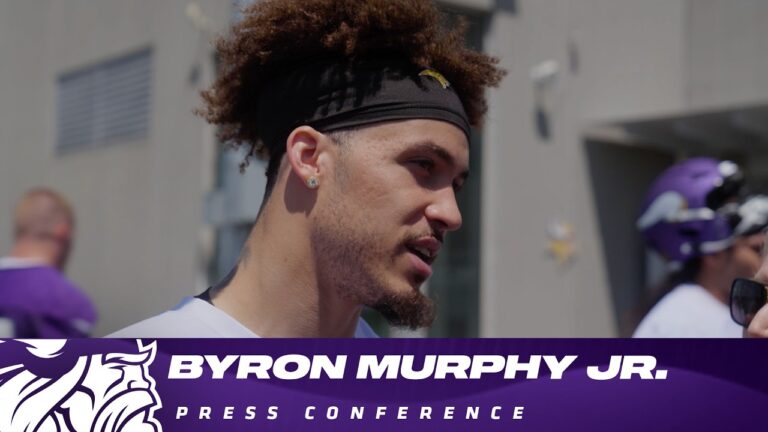 Byron Murphy Jr. on Minnesota Vikings 2026 Rookies and Being a Leader