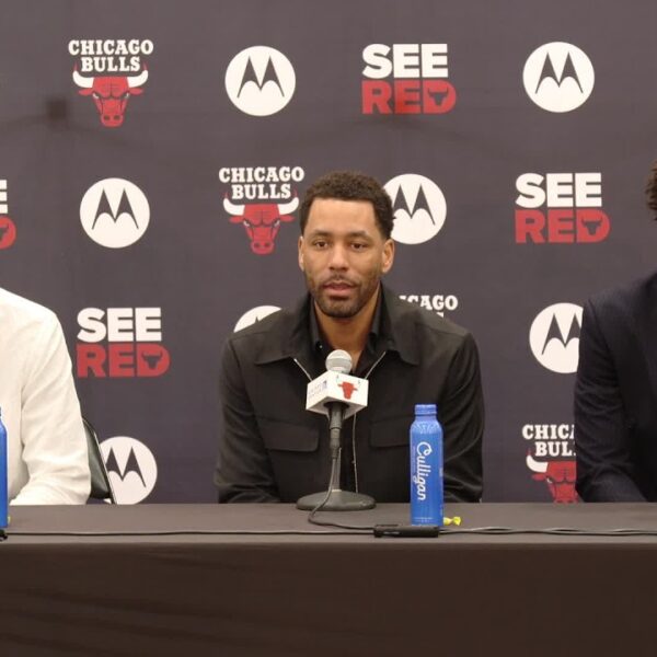 Caleb Wilson & Dailyn Swain FULL Bulls Introductory Press Conference