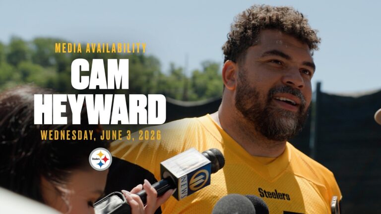 Cam Heyward Media Availability (June 3) Pittsburgh Steelers