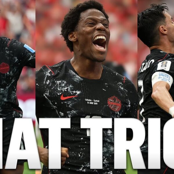 Canadas Jonathan David Scores Hat Trick vs Qatar 2026 FIFA World Cup