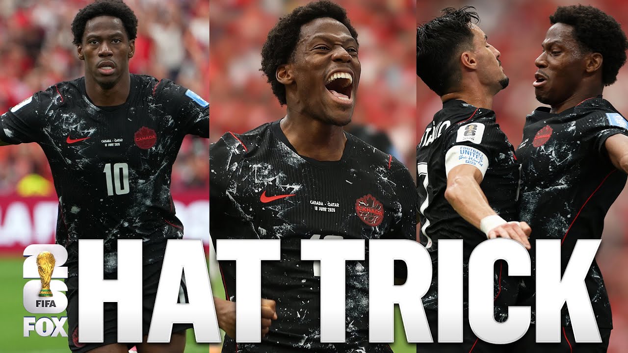 Canadas Jonathan David Scores Hat Trick vs Qatar 2026 FIFA World Cup