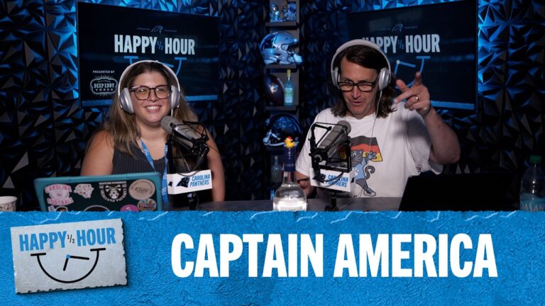 Captain America Happy Half Hour Ep. 205 Carolina Panthers