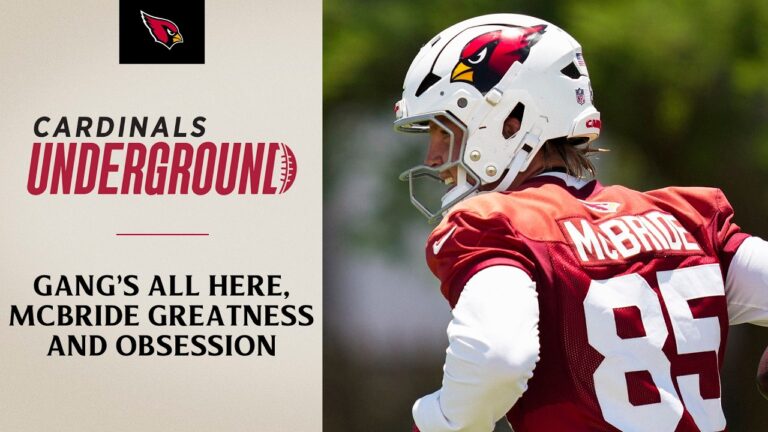 Cardinals Underground – Trey McBride’s Greatness Minicamp Notes Arizona Cardinals 2026