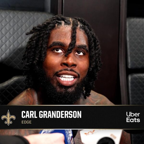 Carl Granderson on Cam Jordan, Chase Young Saints Minicamp 2026