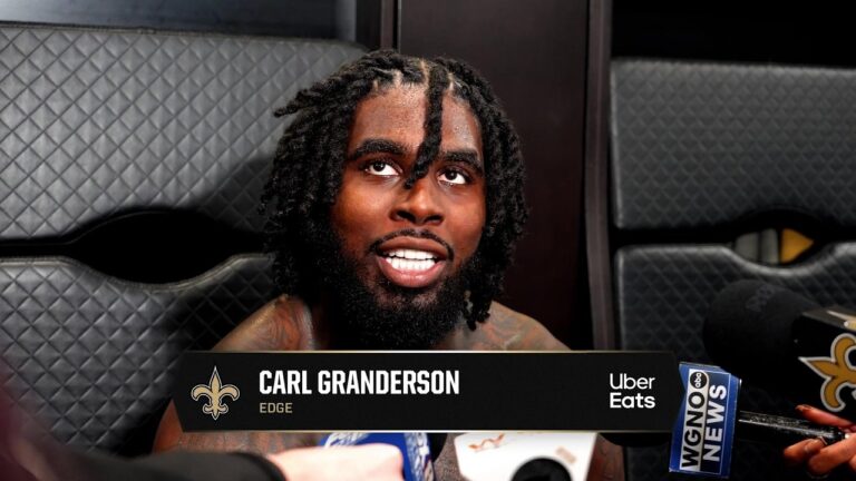 Carl Granderson on Cam Jordan, Chase Young Saints Minicamp 2026