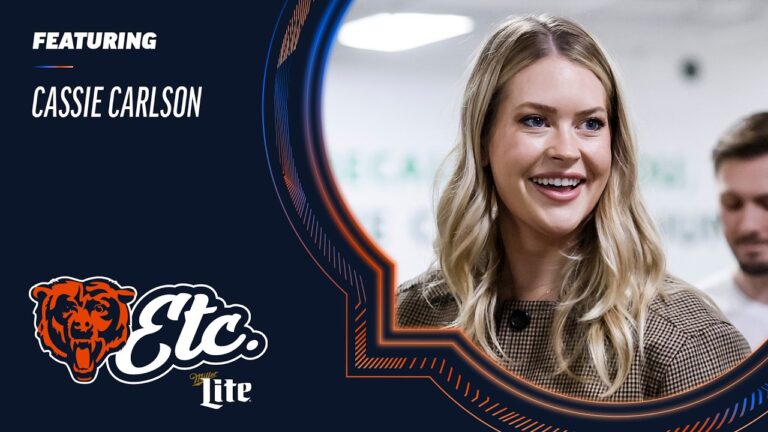 Cassie Carlson reflects on career, covering Chicago sports Bears, etc. Podcast
